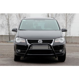 Pałąk Przedni WT022 Czarny (Stal Nierdzewna) Volkswagen Touran 2003-2010 zdjęcia 2