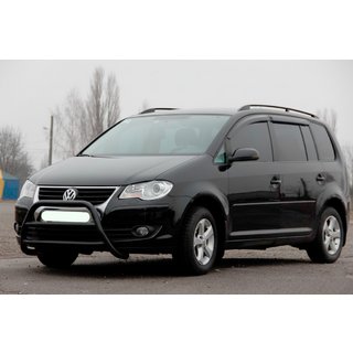 Pałąk Przedni WT022 Czarny (Stal Nierdzewna) Volkswagen Touran 2003-2010 zdjęcia 1