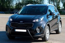 Kia Sportage 2015-2021 Pałąk Przedni WT023 Czarny (Stal Nierdzewna) zdjęcia 3
