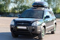 Hyundai Tucson JM 2004- Pałąk Przedni WT025 Czarny (Stal Nierdzewna) zdjęcia 2