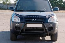 Hyundai Tucson JM 2004- Pałąk Przedni WT025 Czarny (Stal Nierdzewna) zdjęcia 3