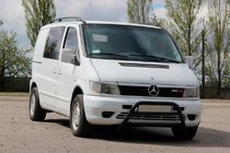 Mercedes Vito W638 1996-2003 Pałąk Przedni WT022 Czarny (Stal Nierdzewna) zdjęcia 3