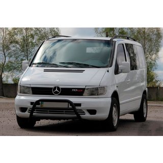 Pałąk Przedni WT022 Czarny (Stal Nierdzewna) Mercedes Vito W638 1996-2003 zdjęcia 2