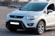 Ford Kuga 2008-2013 Pałąk Przedni WT007 Czarny (Stal Nierdzewna) zdjęcia 2