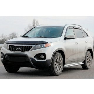 Pałąk Przedni WT007 Czarny (Stal Nierdzewna) Kia Sorento II XM 2009-2014 zdjęcia 2