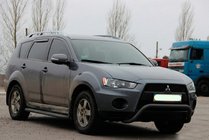Mitsubishi Outlander 2006-2012 Pałąk Przedni WT007 Czarny (Stal Nierdzewna) zdjęcia 3