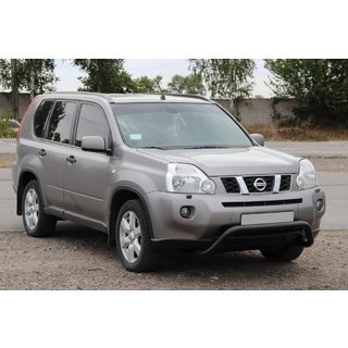 Osłona Przednia WT007 Czarna (Stal Nierdzewna) Nissan X-trail T31 2007-2014 zdjęcia 1