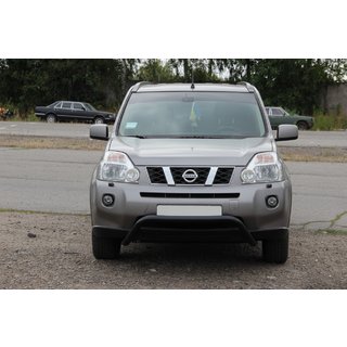 Osłona Przednia WT007 Czarna (Stal Nierdzewna) Nissan X-trail T31 2007-2014 zdjęcia 2