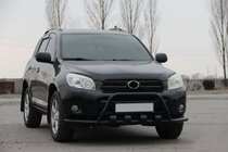 Toyota Rav 4 2006-2013 Pałąk Przedni WT-ST15 Czarny (Stal Nierdzewna) zdjęcia 1