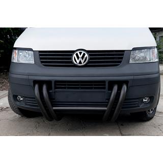 Orurowanie Przednie ST006-03 Kratka Black (Stal Nierdzewna) Volkswagen T5 Transporter 2003-2010 zdjęcia 3
