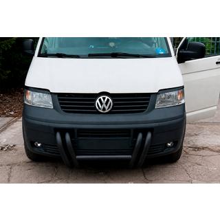 Orurowanie Przednie ST006-03 Kratka Black (Stal Nierdzewna) Volkswagen T5 Transporter 2003-2010 zdjęcia 4