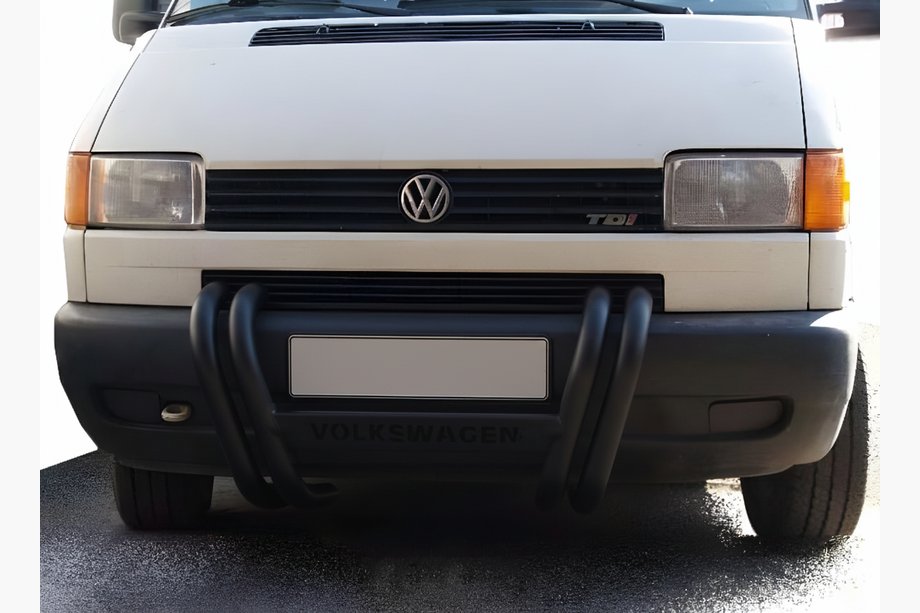 Volkswagen T4 Caravelle/Multivan 1990–2003 Pałąk Przedni ST006 Czarny (Stal Nierdzewna) Image