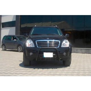 Pałąk Przedni QT006 Czarny (Stal Nierdzewna) SsangYong Rexton I 2001-2017 zdjęcia 4