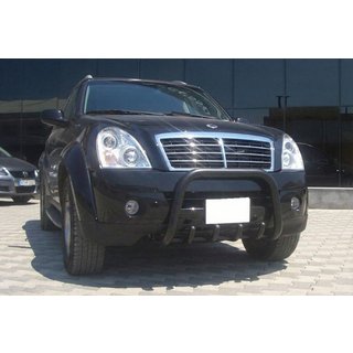 Pałąk Przedni QT006 Czarny (Stal Nierdzewna) SsangYong Rexton I 2001-2017 zdjęcia 3