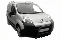 Citroen Nemo 2007-2017 Przedni Pałąk QT006 Czarny (Stal Nierdzewna) zdjęcia 1