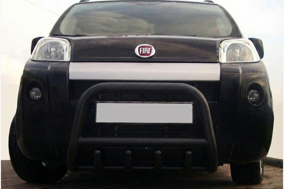 Peugeot Bipper 2008-2017 Pałąk Przedni QT006 Czarny (Stal Nierdzewna) Image