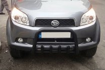 Daihatsu Terios 2006-2017 Przedni Pałąk QT006 Czarny (Stal Nierdzewna) zdjęcia 5