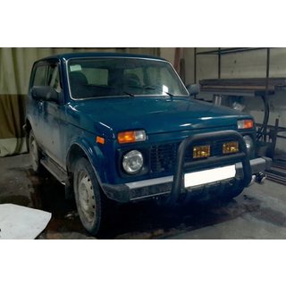 Pałąk Przedni QT006 Czarny (Stal Nierdzewna) Lada Niva та Urban 1977- zdjęcia 4
