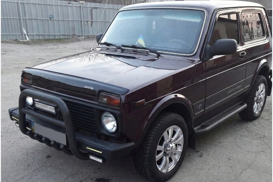 Lada Niva i Urban 1977- Pałąk Przedni QT006 Czarny (Stal Nierdzewna) Zdjęcia 2