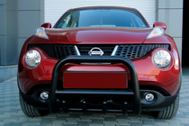 Nissan Juke 2010-2019 Pałąk Przedni QT006 Czarny (Stal Nierdzewna) zdjęcia 1