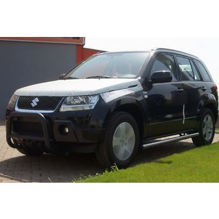 Pałąk Przedni QT006 Czarny (Stal Nierdzewna) Suzuki Grand Vitara 2005-2017