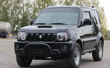 Suzuki Jimny 1998-2018 Pałąk Przedni QT006 Czarny (Stal Nierdzewna) zdjęcia 3