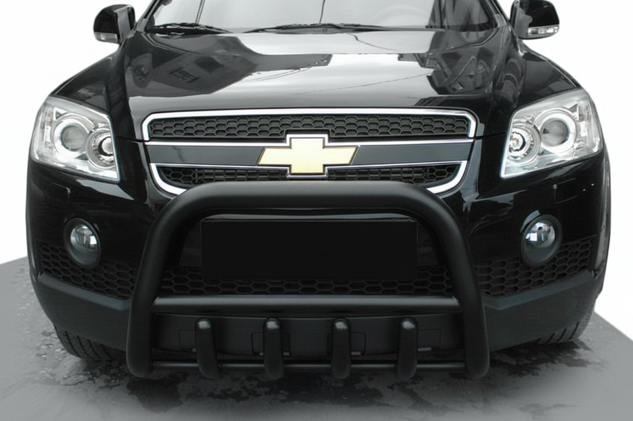 Chevrolet Captiva 2006-2019 Przedni Pałąk QT006 Czarny (Stal Nierdzewna) Image