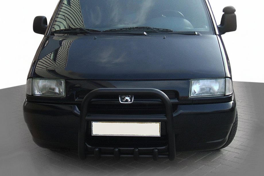 Citroen Jumpy 1996-2007 Pałąk Przedni QT006 Czarny (Stal Nierdzewna) Image