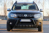 Renault Duster 2008–2017 Pałąk Przedni WT002 Czarny (Stal Nierdzewna) zdjęcia 2