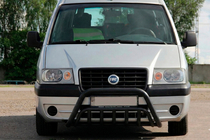 Citroen Jumpy 1996-2007 Pałąk Przedni WT002 Czarny (Stal Nierdzewna) zdjęcia 1