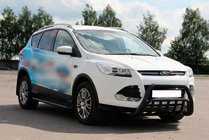 Ford Kuga/Escape 2013-2019 Pałąk Przedni WT002 Czarny (Stal Nierdzewna) zdjęcia 2