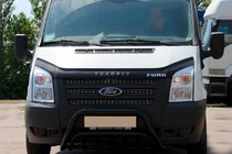 Ford Transit 2000–2014 Pałąk Przedni WT002 Czarny (2006-2014, Stal Nierdzewna) zdjęcia 2