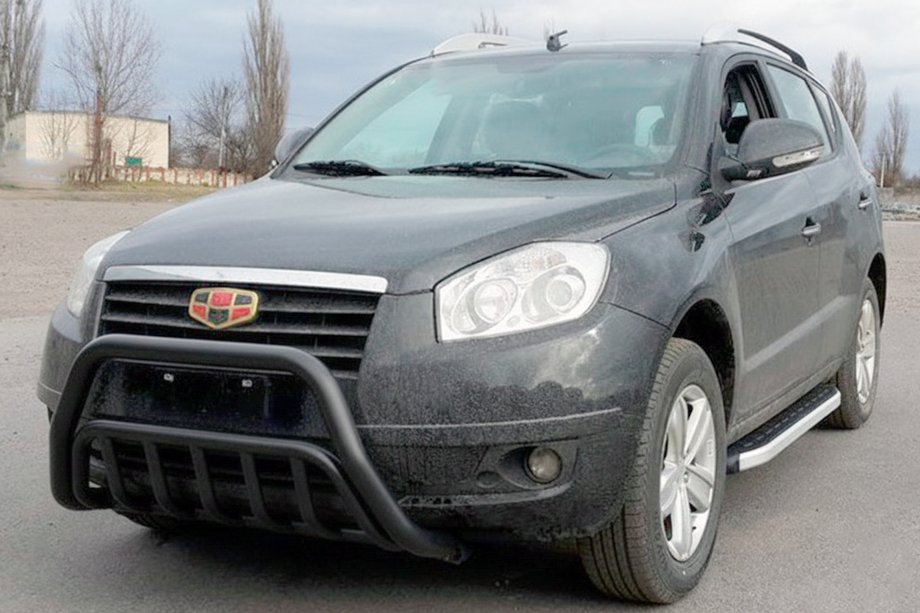 Geely Emgrand X7 2011- Pałąk Przedni WT002 Czarny (Stal Nierdzewna) Image