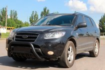 Hyundai Santa Fe 2 2006-2012 Pałąk Przedni WT002 Czarny (Stal Nierdzewna) zdjęcia 1
