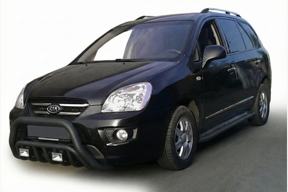 Kia Carens 1999-2012 Pałąk Przedni WT002 Czarny (Stal Nierdzewna) Image