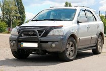 Kia Sorento I BL 2002-2009 Pałąk Przedni QT007 Czarny (Stal Nierdzewna) zdjęcia 1