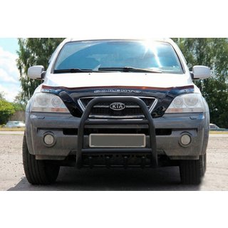 Pałąk Przedni QT007 Czarny (Stal Nierdzewna) Kia Sorento I BL 2002-2009 zdjęcia 2