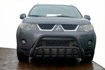 Mitsubishi Outlander 2006-2012 Pałąk Przedni WT002 Czarny (Stal Nierdzewna) zdjęcia 2