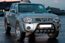 Nissan NP300 1999-2015 Pałąk Przedni WT002 Czarny (Stal Nierdzewna) zdjęcia 3