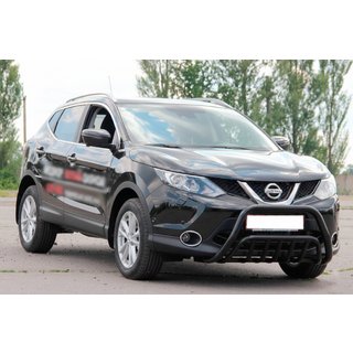 Pałąk Przedni WT002 Czarny (Stal Nierdzewna) Nissan Qashqai 2014-2021 zdjęcia 3
