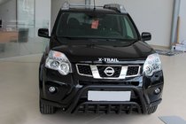 Nissan X-trail T31 2007-2014 Osłona Przednia WT002 Czarna (Stal Nierdzewna) zdjęcia 4