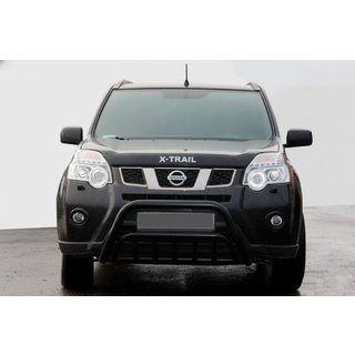 Osłona Przednia WT002 Czarna (Stal Nierdzewna) Nissan X-trail T31 2007-2014 zdjęcia 2