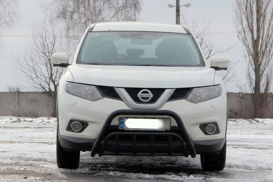 Nissan X-trail T32/Rogue 2014-2021 Pałąk Przedni WT002 Czarny (Stal Nierdzewna) Image