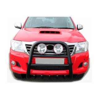 Pałąk Przedni QT007 Czarny (Stal Nierdzewna) Toyota Hilux 2006-2015 zdjęcia 3