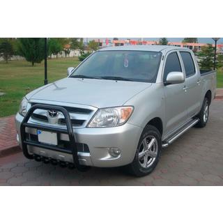 Pałąk Przedni QT007 Czarny (Stal Nierdzewna) Toyota Hilux 2006-2015 zdjęcia 2