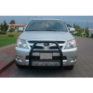 Pałąk Przedni QT007 Czarny (Stal Nierdzewna) Toyota Hilux 2006-2015 zdjęcia 1