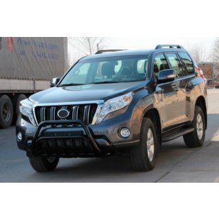 Pałąk Przedni WT002 Czarny (Stal Nierdzewna) Toyota Land Cruiser Prado 150 2009-2023 zdjęcia 3