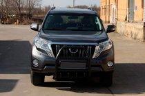 Toyota Land Cruiser Prado 150 2009-2023 Pałąk Przedni QT007 Czarny (Stal Nierdzewna) zdjęcia 3
