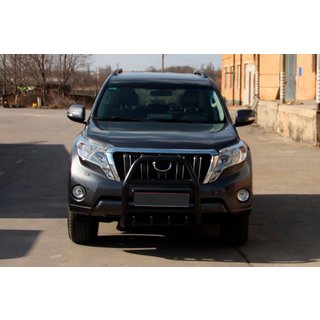 Pałąk Przedni QT007 Czarny (Stal Nierdzewna) Toyota Land Cruiser Prado 150 2009-2023 zdjęcia 3