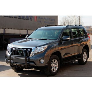 Pałąk Przedni QT007 Czarny (Stal Nierdzewna) Toyota Land Cruiser Prado 150 2009-2023 zdjęcia 2